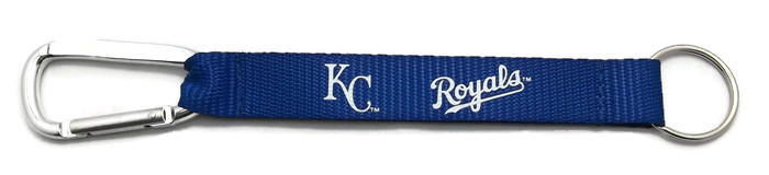 MLB Kansas City Royals - KEYCHAIN (KC) Carabiner Lanyard
