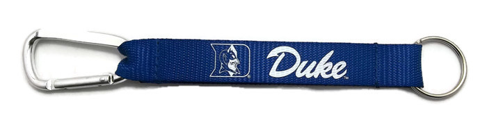 NCAA Duke University Blue Devils - KEYCHAIN (KC) Carabiner Lanyard