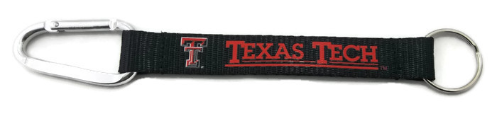 NCAA Texas Tech Red Raiders - KEYCHAIN (KC) Carabiner Lanyard
