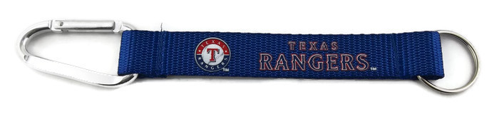 MLB Texas Rangers - KEYCHAIN (KC) Carabiner Lanyard