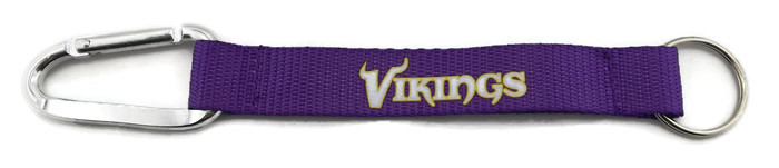 NFL Minnesota Vikings - KEYCHAIN (KC) Carabiner Lanyard