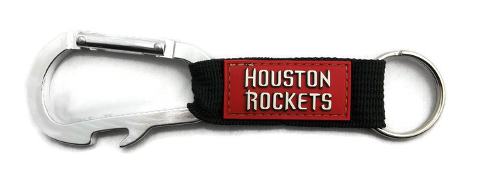 NBA Houston Rockets KEYCHAIN (K/C) Carabiner 