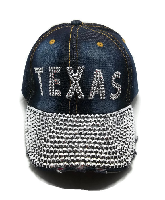 Rhinestone HAT - Texas - Assorted Colors