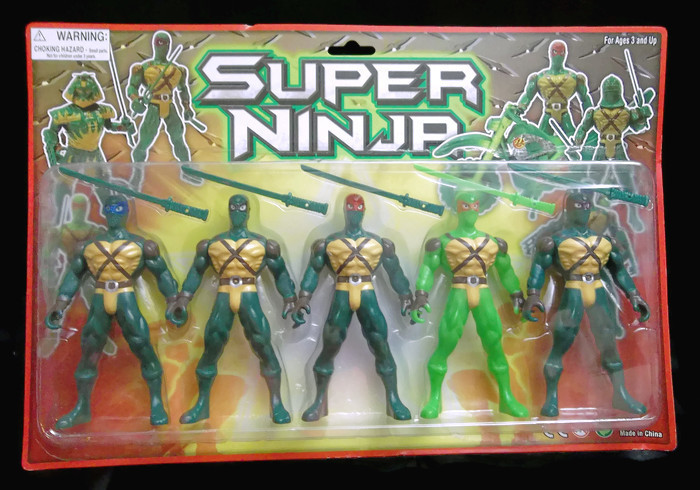 Super Ninja 5 FIGURINEs 952352