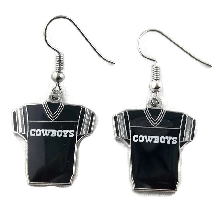 NFL Dallas Cowboys EARRINGS Jersey