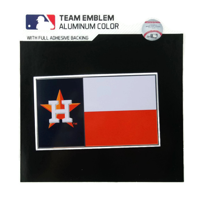MLB Houston Astros - State FLAG Auto Emblem