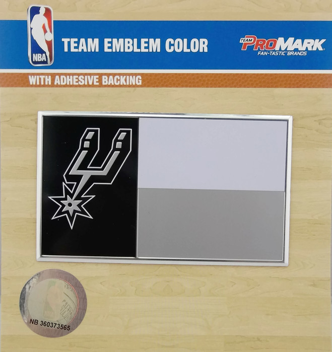 NBA San Antonio Spurs - State FLAG Auto Emblem