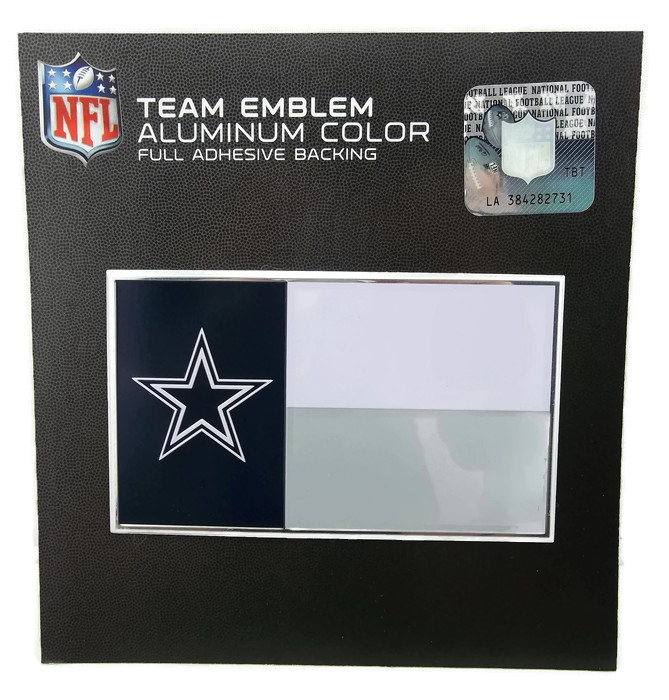 NFL Dallas Cowboys - State FLAG Auto Emblem