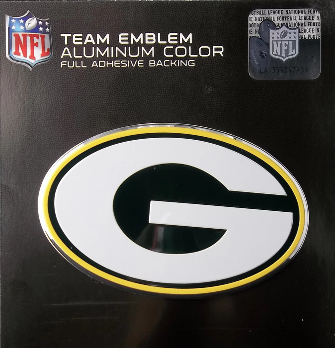 NFL Green Bay Packers Auto Emblem - Color