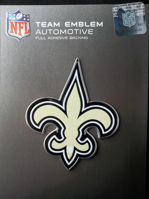 NFL NEW Orleans Saints Auto Emblem - Color