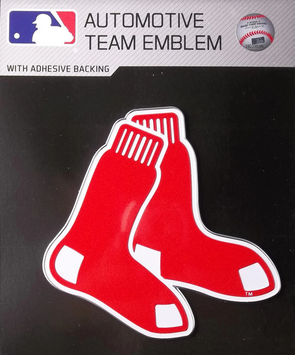 MLB Boston RED SOX Auto Emblem - Color