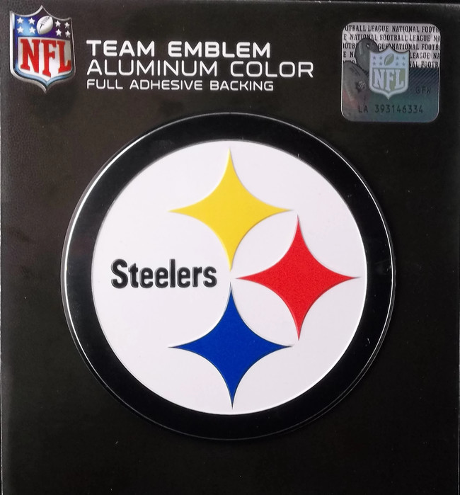 NFL Pittsburgh STEELERS Auto Emblem - Color