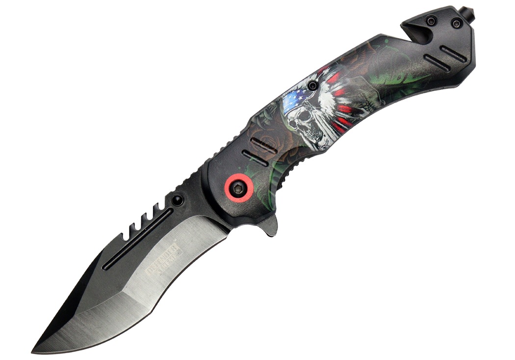 Knife - 13885 SKULL