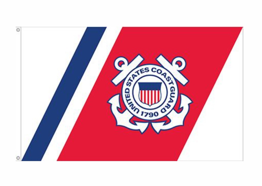 FLAG - Coast Guard-Red 1455