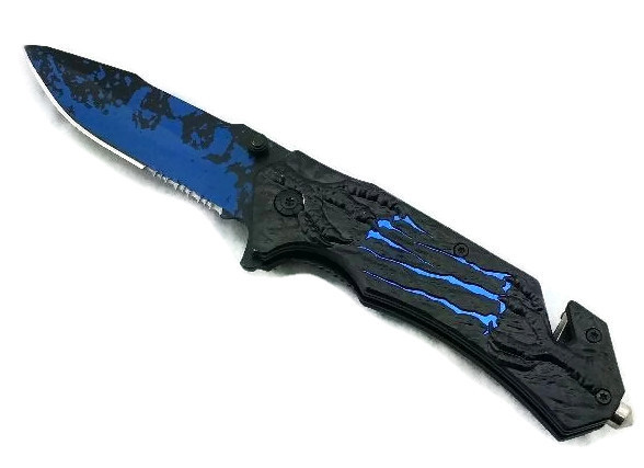 Blue Claw KNIFE - MK01059-BL Claw