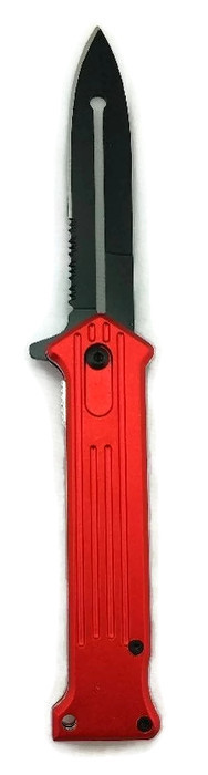KNIFE - KS1023 Black / Blue / Pink / Red / Silver / Green Joker Design