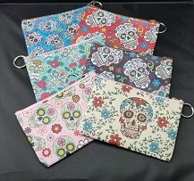 Coin PURSE BKC 60018A (Sugar Skull) - Only Sold By The Dozen