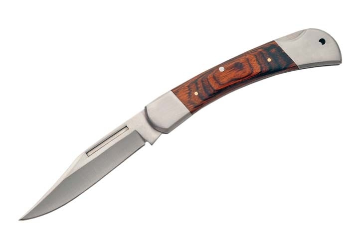 KNIFE 210826-5 Pakkawood Lockback