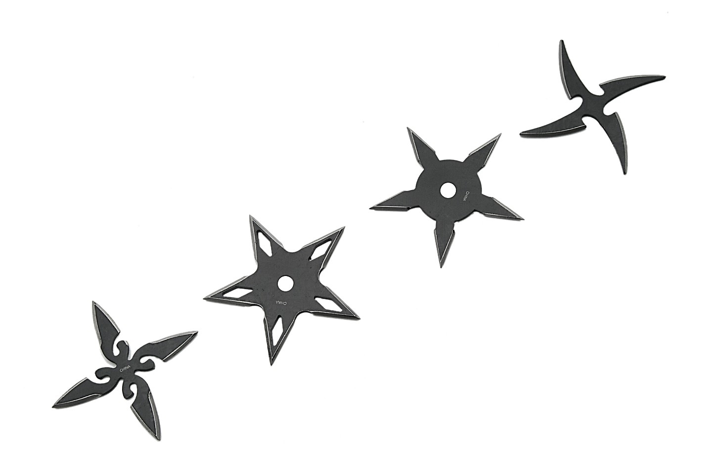 KNIFE 210994 THROWING Stars-BLK