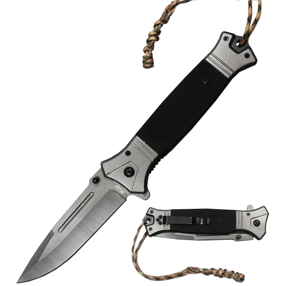 KNIFE - RT2856-BK  JUMBO BLACK G-10