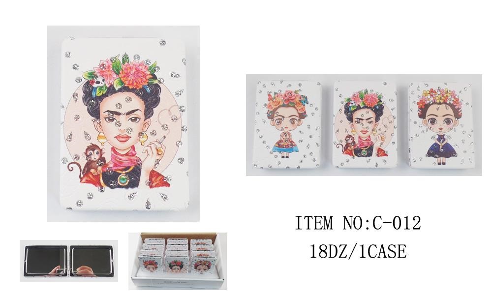 ''COSMETIC MIRROR C-012 FRIDA, SOLD BY THE DOZEN''