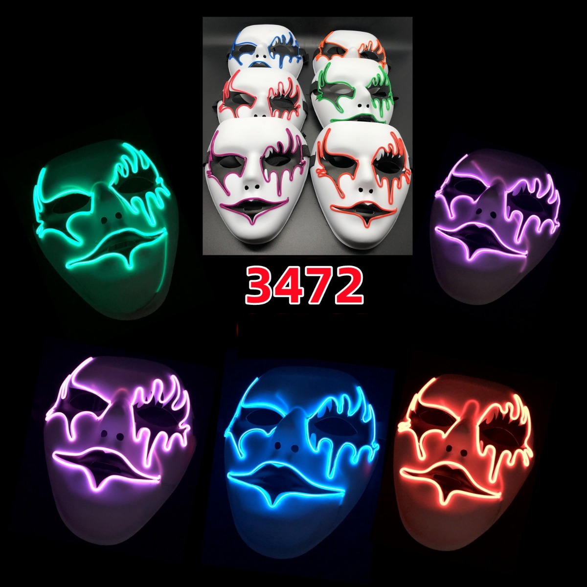MASK 3472 (BATTERIES NOT INCLUDED)