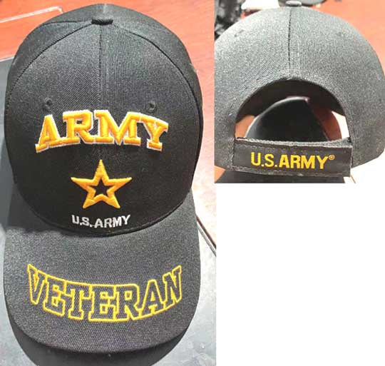ARMY HAT STAR VETERAN