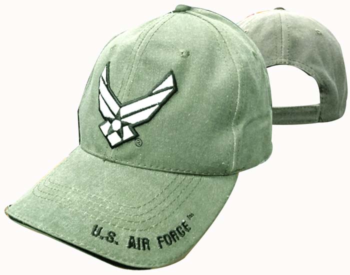 AIR FORCE HAT WINGS OLIVE DRAB