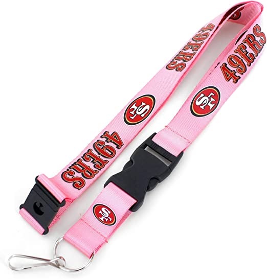 NFL San Francisco 49ers - Pink Lanyard