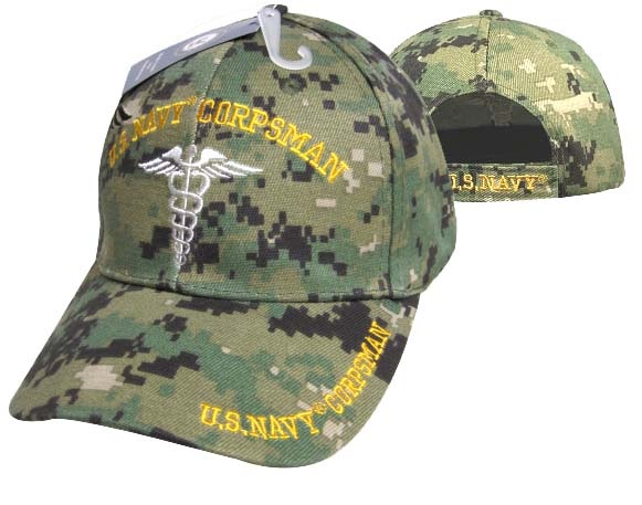 United States Navy HAT - Corpsman Digi GN 