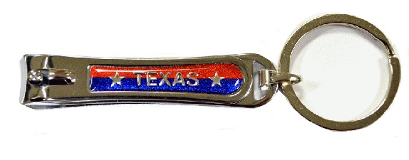 KC (Keychain) - 66443 Texas NAIL Clipper SOLD BY THE DOZEN