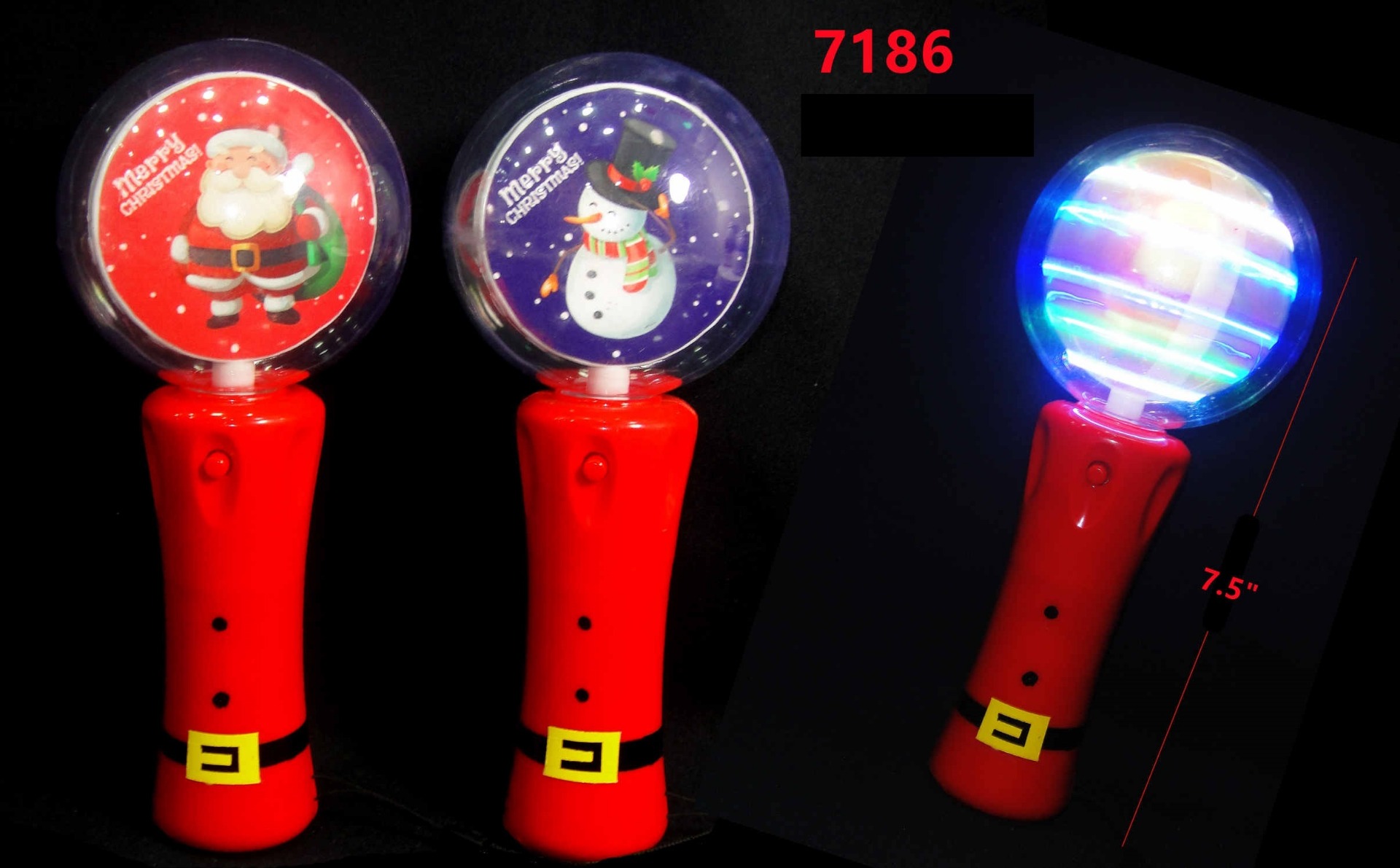 CHRISTMAS LED Spinner 7186