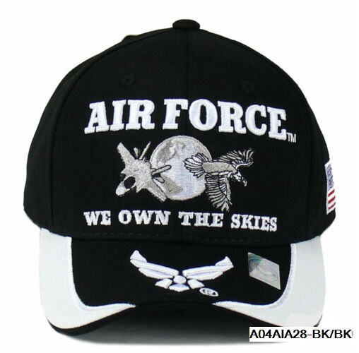 United States Air Force HAT -  ''OWN THE SKIES'' A04AIA28-BK/BK