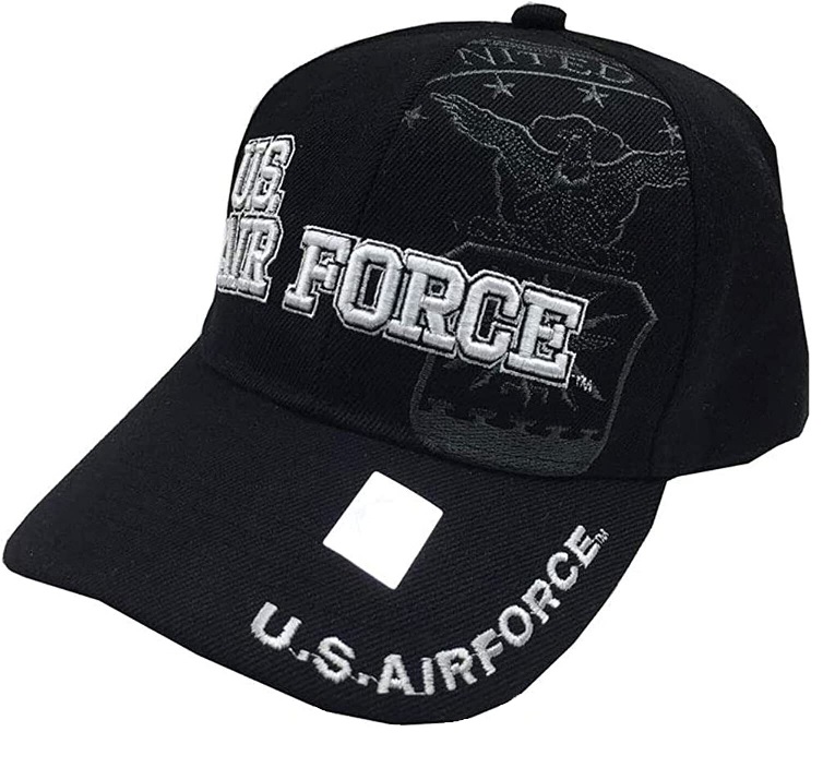 United States Air Force Wings Military HAT - U.S. AIR FORCE Text AF4