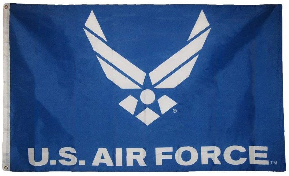 FLAG - U.S. Air Force - White Wings Logo 1717