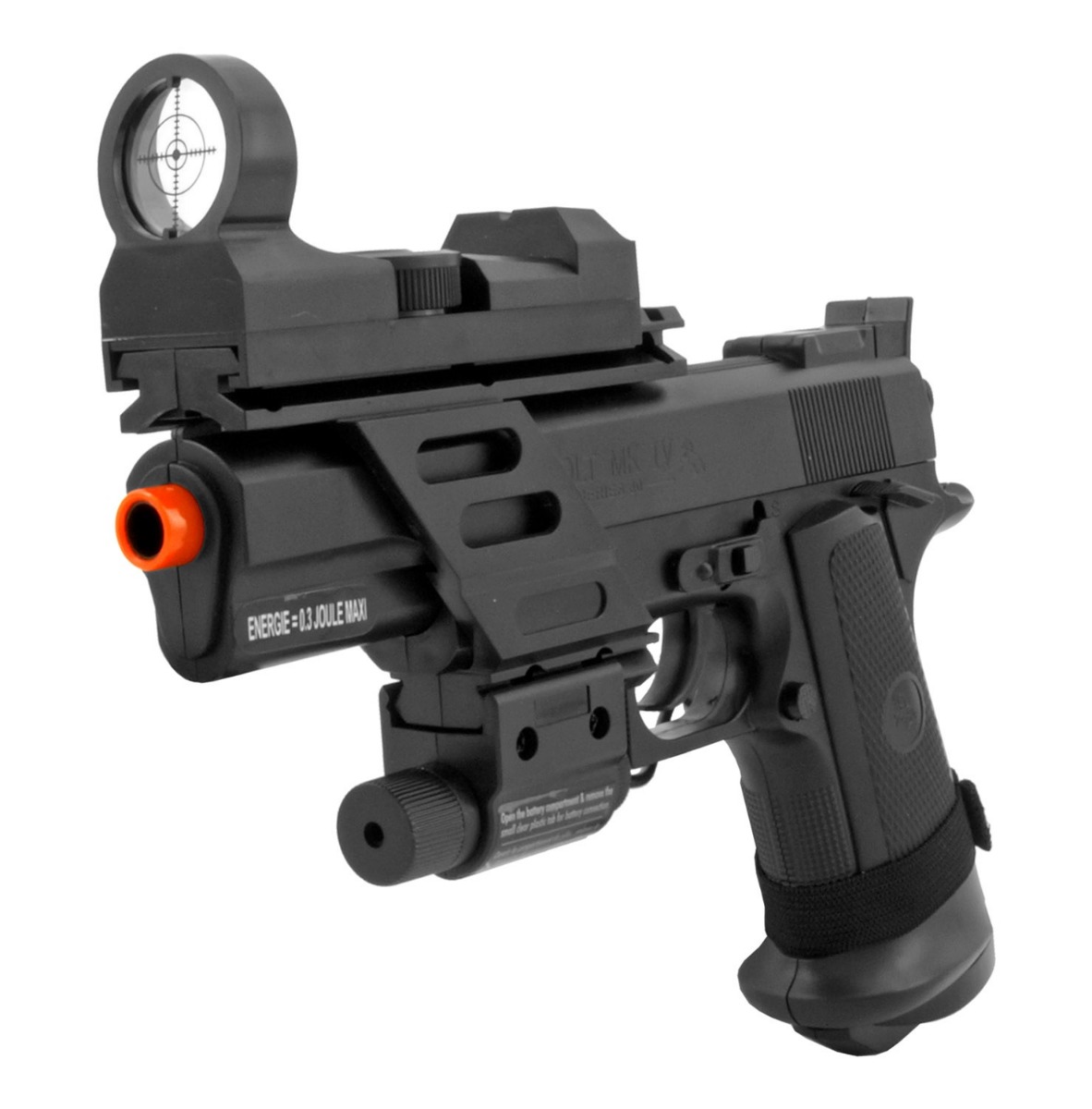 AIRSOFT Gun - 18366 w/Laser & Target