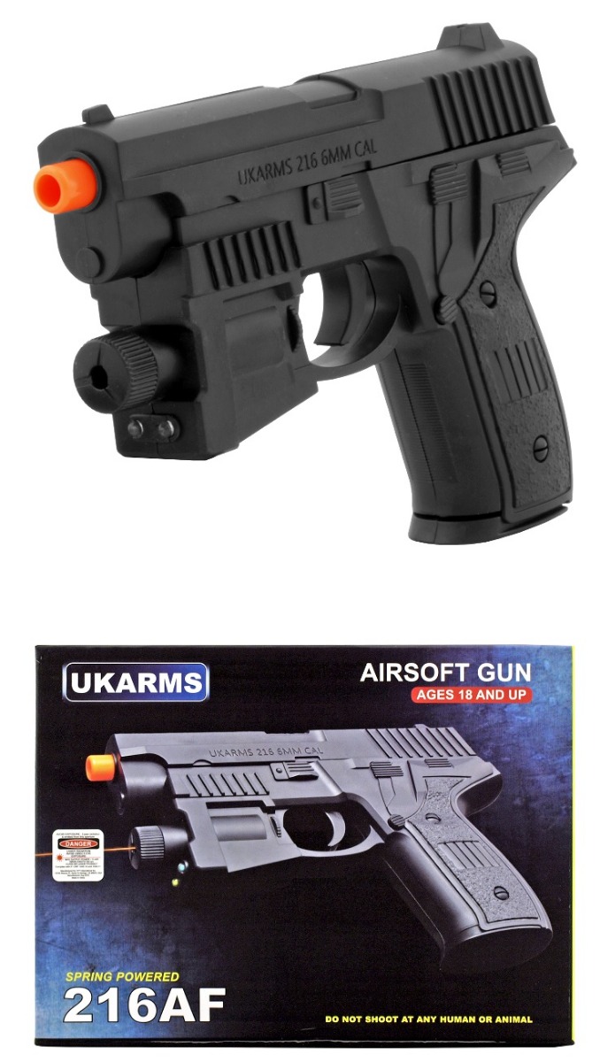 AIRSOFT Gun - 216AF w/Laser