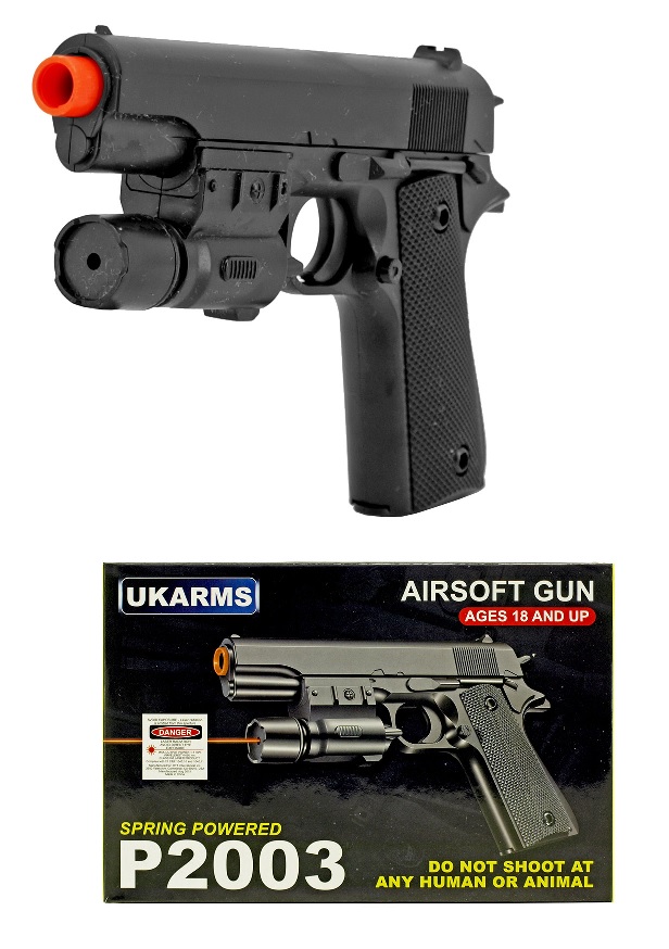 AIRSOFT Gun - P2003 w/Laser