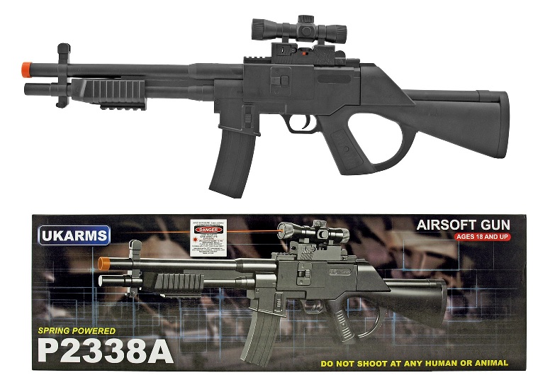 AIRSOFT Gun - P2338A w/Laser