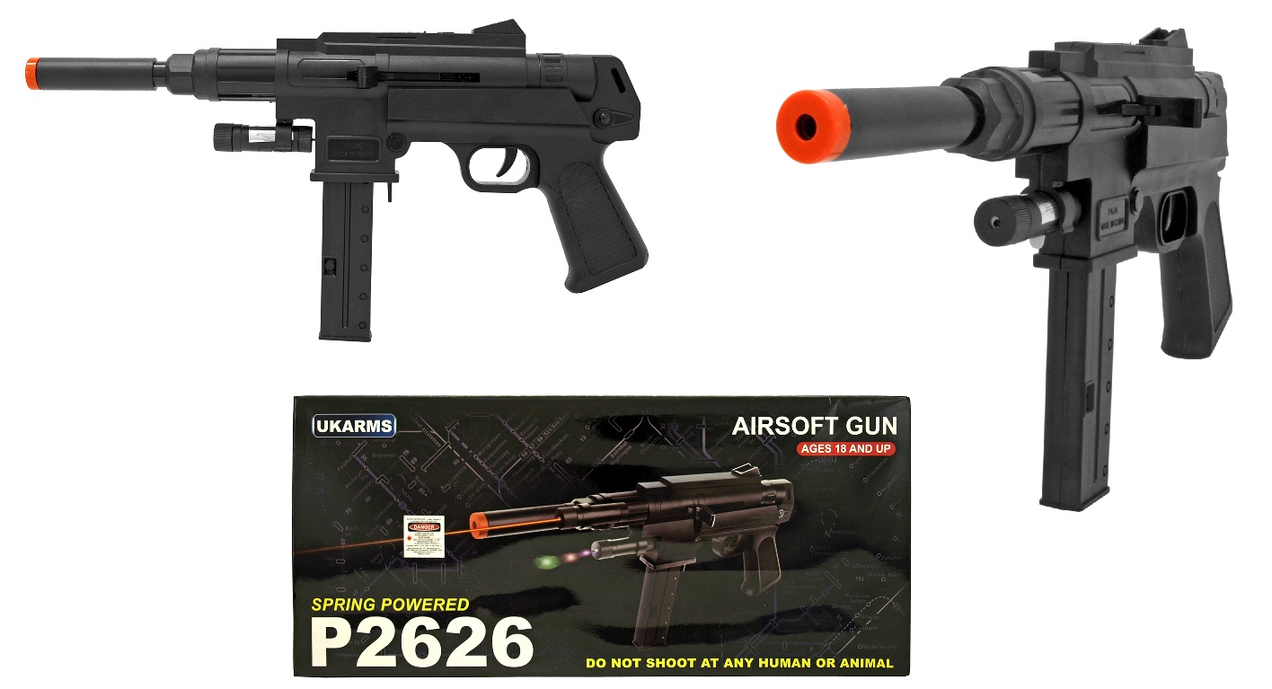 AIRSOFT Rifle - P2626 w/Laser