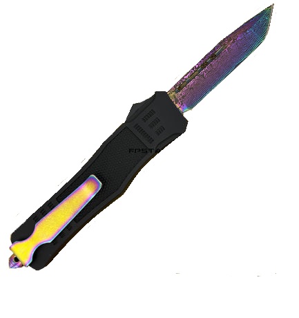 KNIFE - AOF1179BK-RMTT DAMASCUS OTF