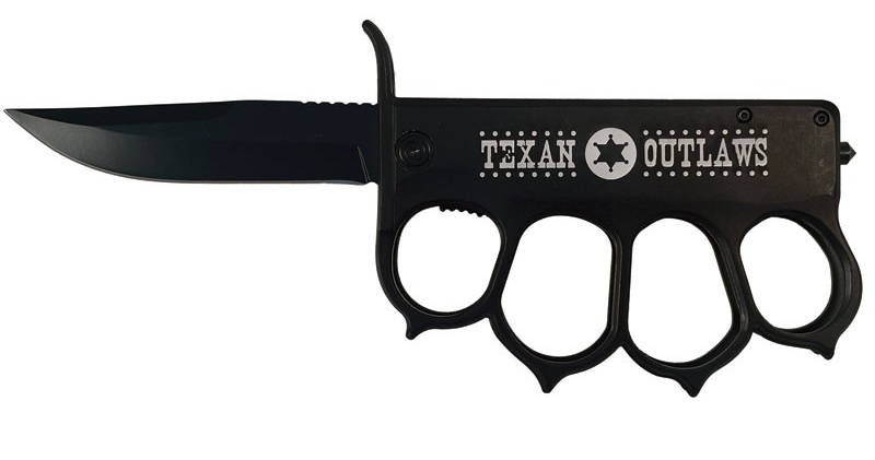 KNIFE - B-159-BK-DP TX OUTLAW