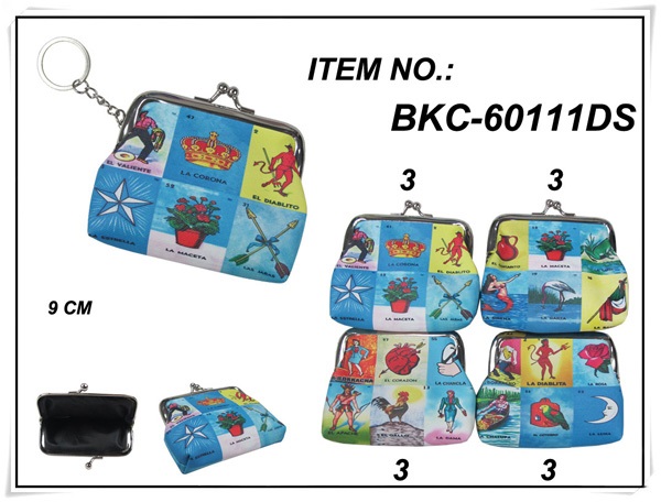 Coin PURSE - Loteria BKC-60111DS SOLD BY THE DOZEN
