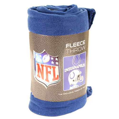 NFL Indianapolis Colts FLEECE Throw BLANKET