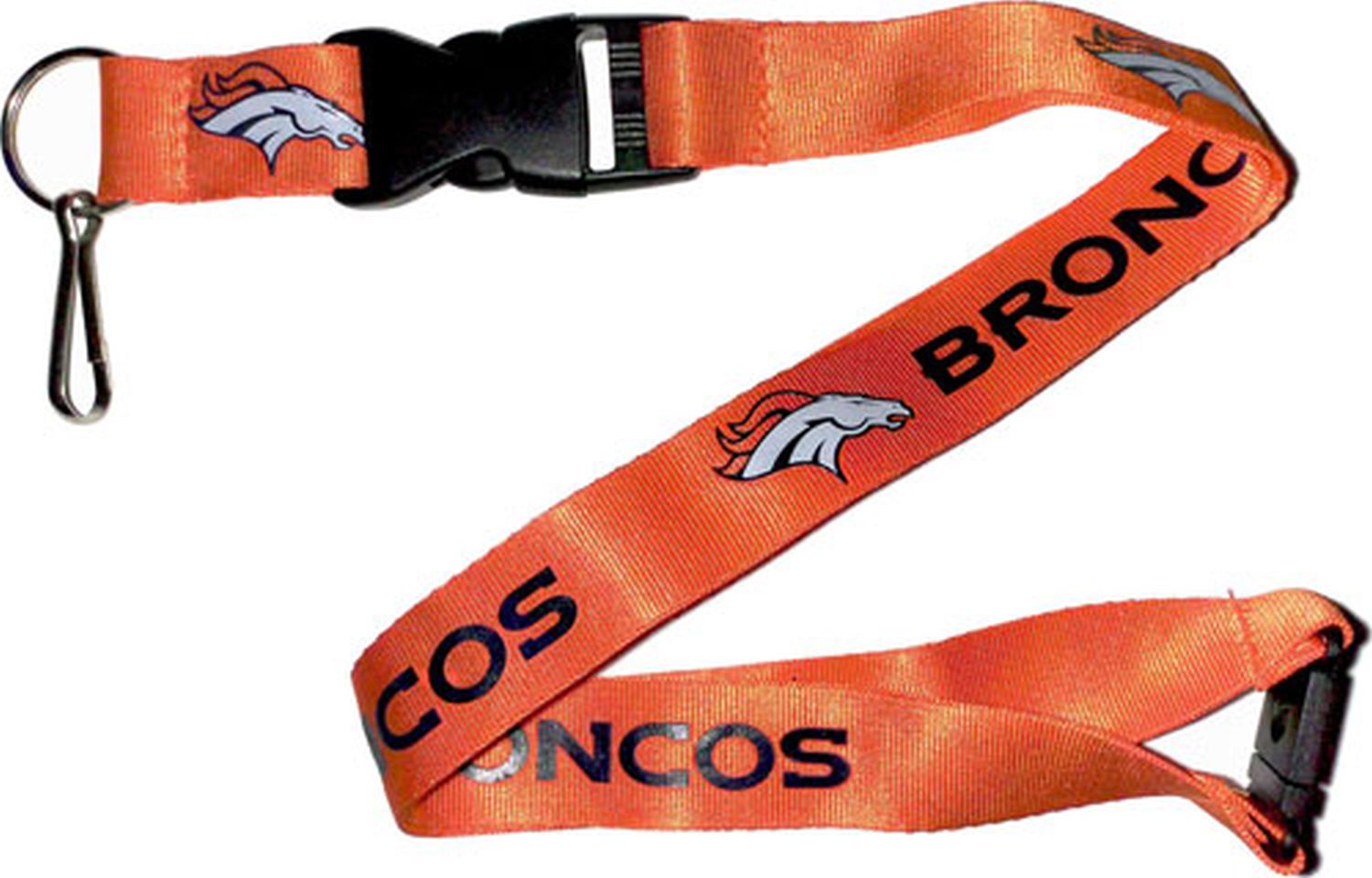 NFL Denver Broncos Lanyard - Orange