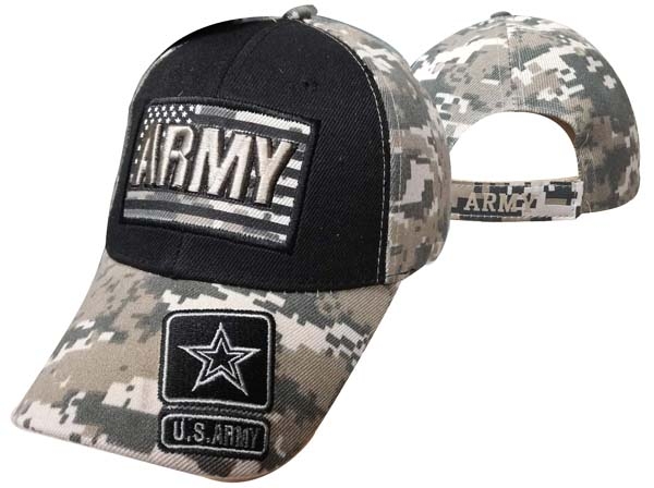 ''United States Army HAT ''''ARMY'''' Text ATop Flag ''