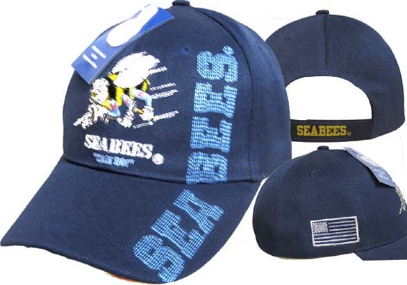 United States Navy HAT - Seabees Backstitch CAP602RC
