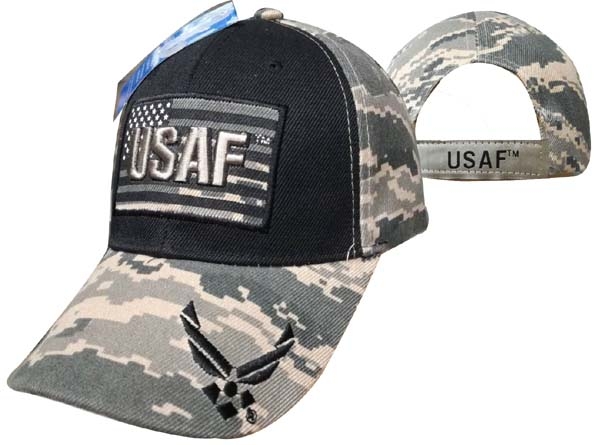 ''United States Air Force HAT ''''USAF'''' Text ATop Flag CAP603FA''