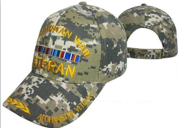 United States Military HAT - Afghanistan War Veteran Leaf Digi CAP782C