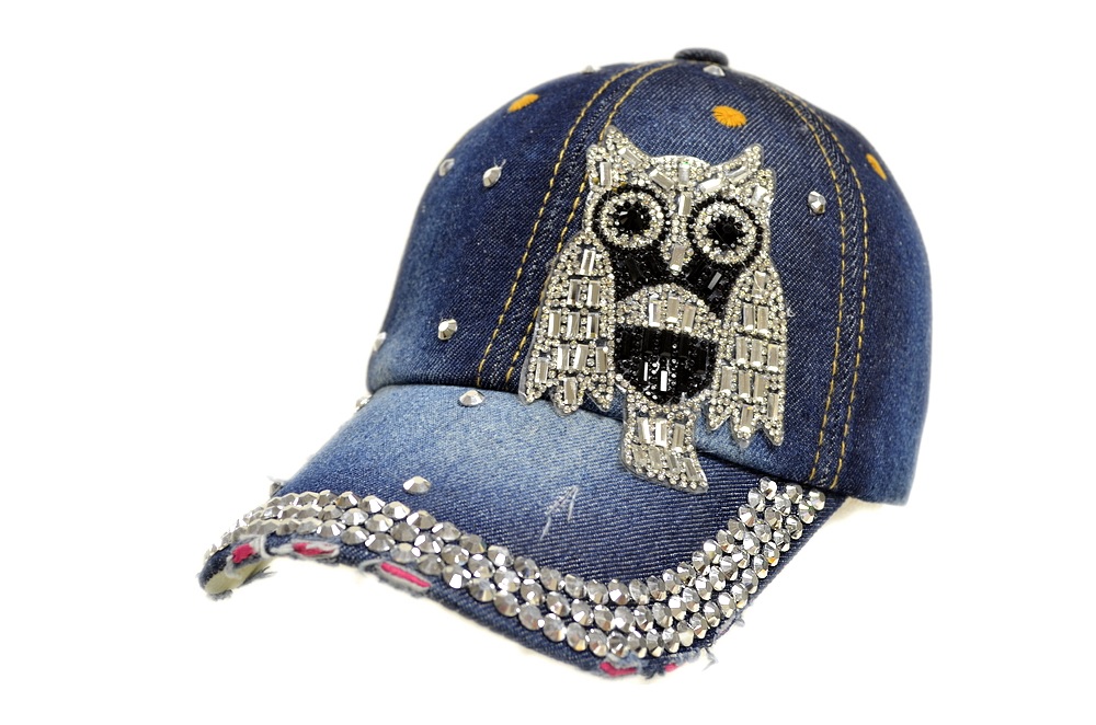 CAP - Rhinestone - 18434 Owl